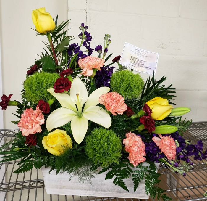 Designer's Choice L Shaped arrangement any colors in Prince Frederick ...
