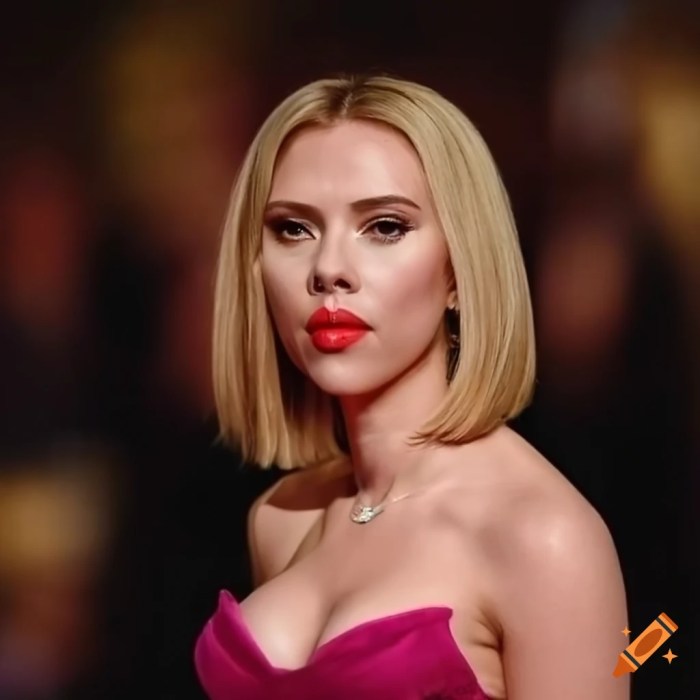 Cute scarlett johansson on Craiyon