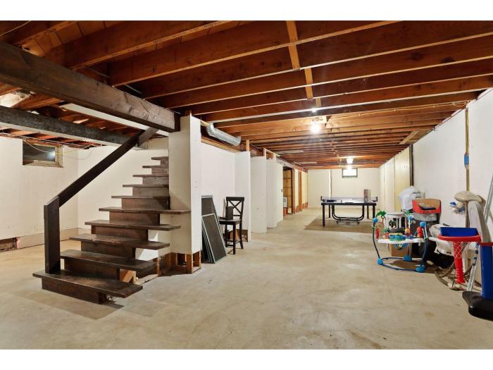 Basement movie room
