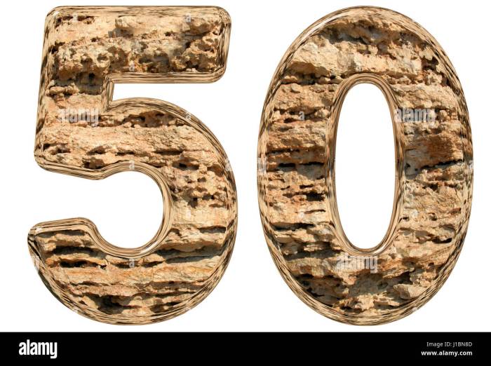 Chiffre 50, cinquante, isolé sur blanc, calcaire naturel, 3d ... 50 shades of grey movie full movie watch online free