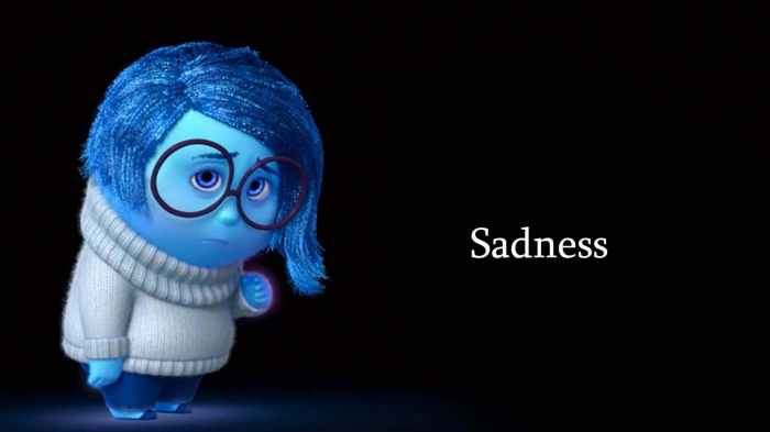 Download Sadness Inside Out Disney Pixar Picture | Wallpapers.com Download Sadness Inside Out Disney Pixar Picture | Wallpapers.com